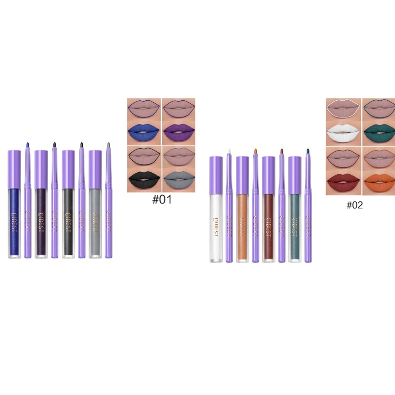 Bộ Son Môi Và Chì Kẻ Viền Môi Chất Nhung Lì YOUYO