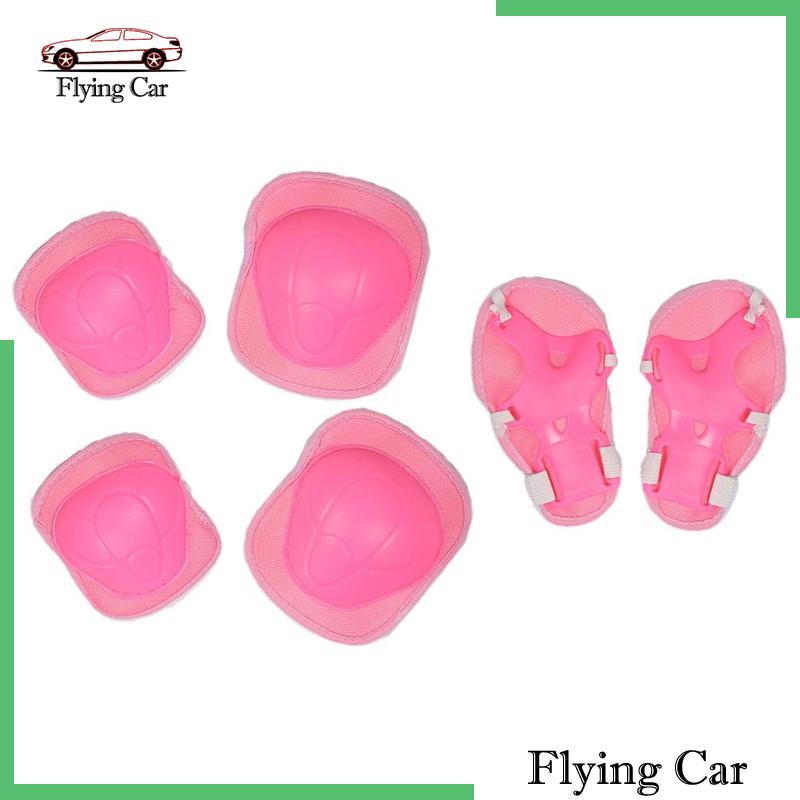 Set 6 Miếng Đệm Bảo Vệ Khuỷu Tay / Đầu Gối Cho Bé Khi Trượt Ván