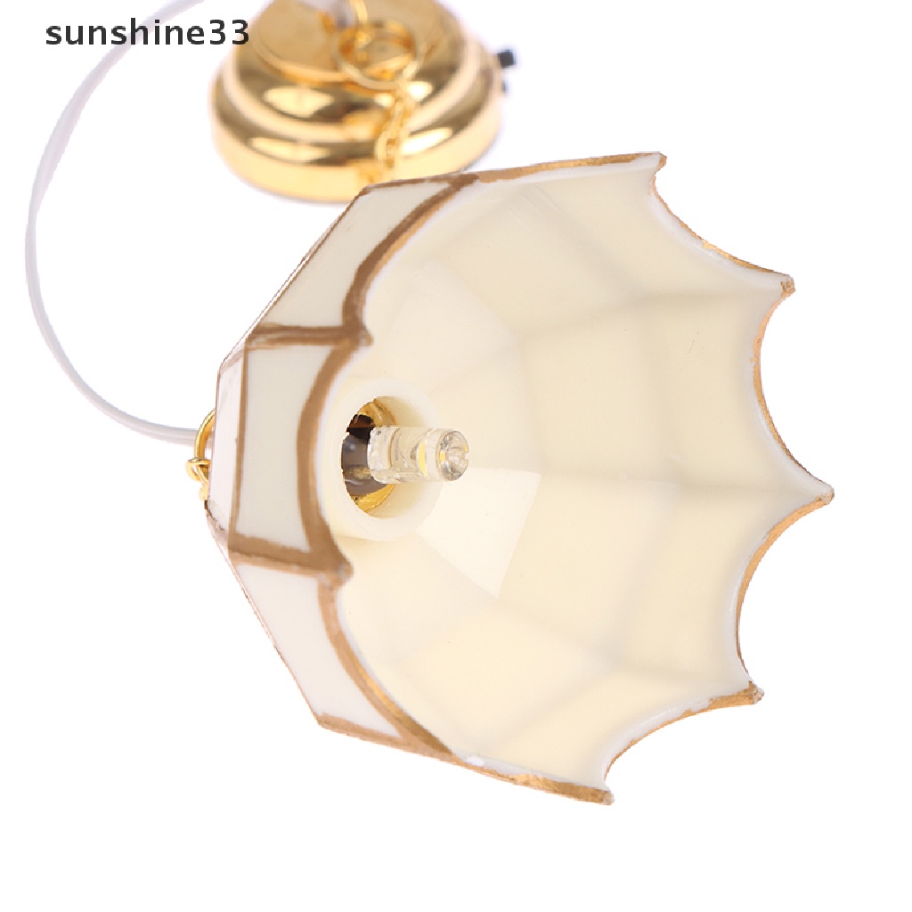 Bộ Đèn Trần Mini Tỉ Lệ 1: 12 Cho Nhà Búp Bê
