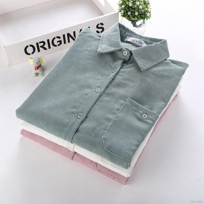 Áo sơ mi tay dài cotton