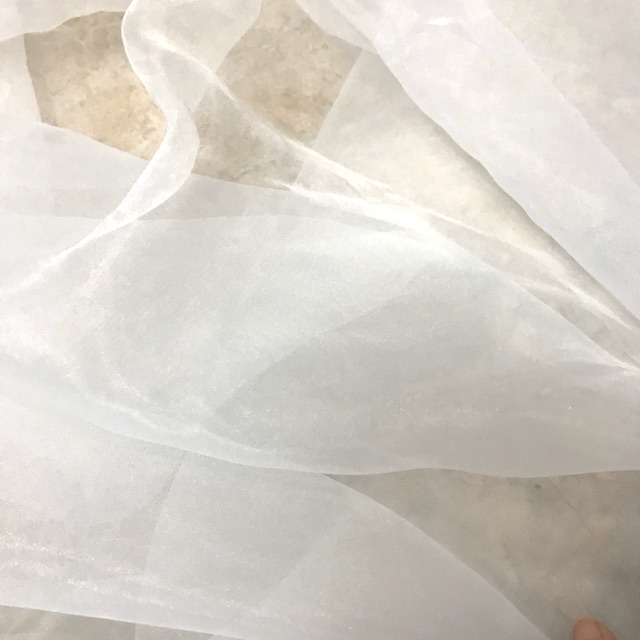 Vải voan kính / organza khổ 1.5m