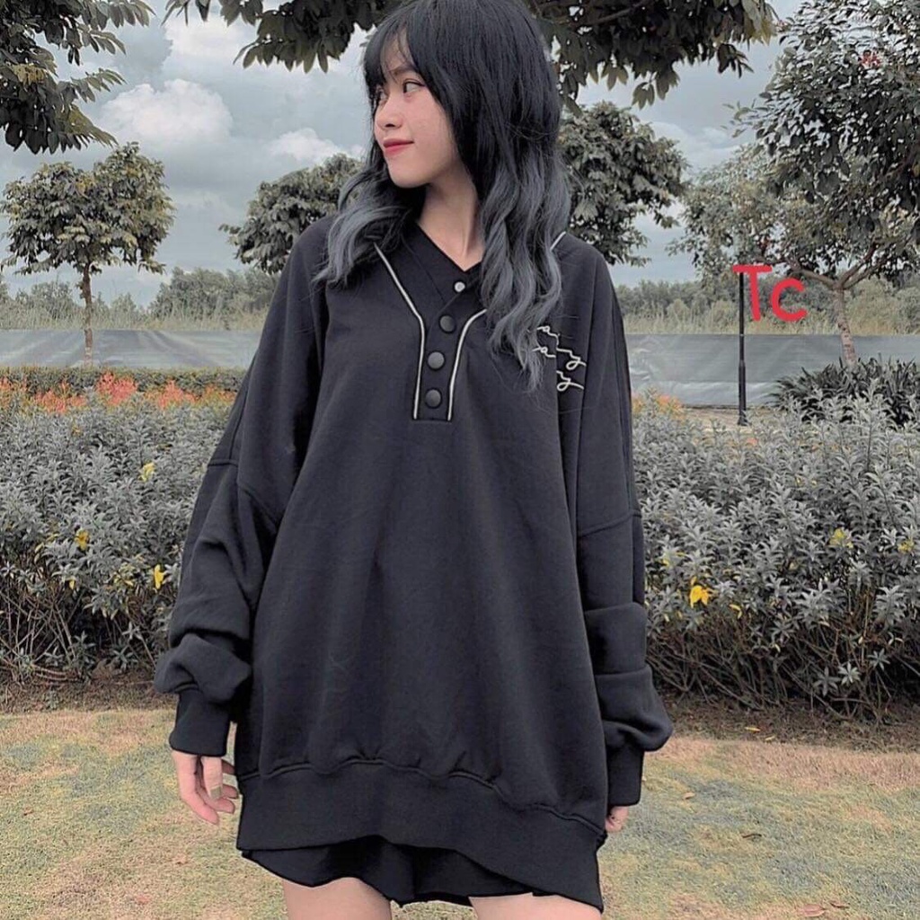 SWEATER NỮ TRÙM MÔNG KUTE , ÁO NỈ NỮ FORM 40-60KG