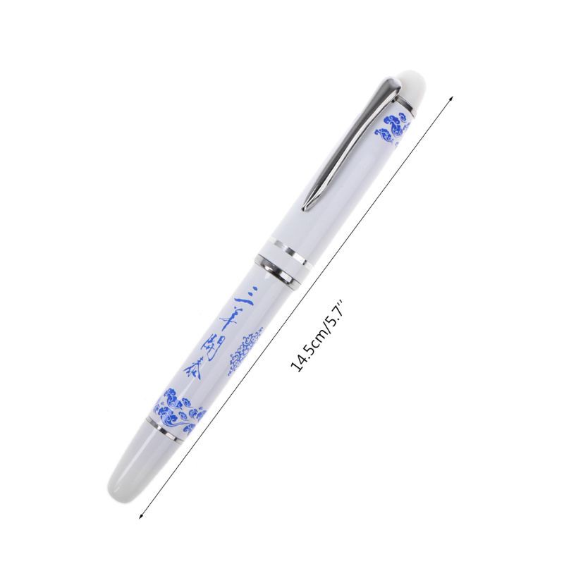 Bút vẽ trang trí gốm sứ trắng đen phong cách trung hoa