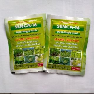 Combo 10 gói phân bón senca 16 lá xanh cành khoẻ