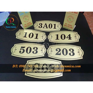 Biển phòng khách sạn - Biến số phòng nhà nghỉ - Biển phòng chung cư, biển căn hộ, nhà cho thuê