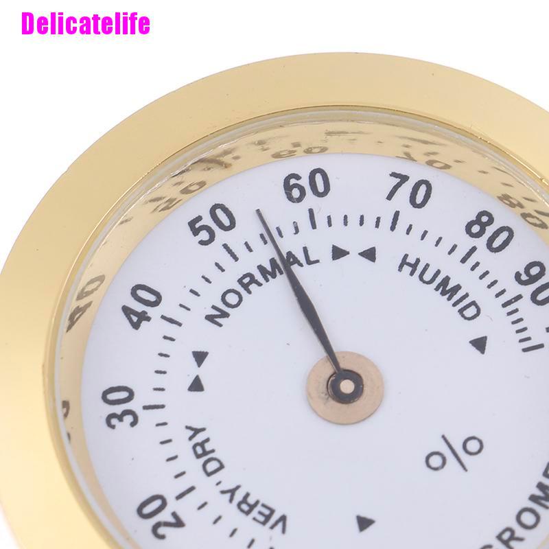 Đồng Hồ Đo Độ Ẩm / Đo Độ Điếu Thuốc Lá Hình Tròn 37mm