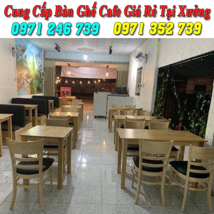 Bàn ghế quán ăn nhà hàng cao cấp giá rẻ