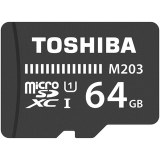 Thẻ nhớ microSD Toshiba -64GB- EXCERIA M203 - Class 10 upto 100MB/s-Chính Hãng FPT