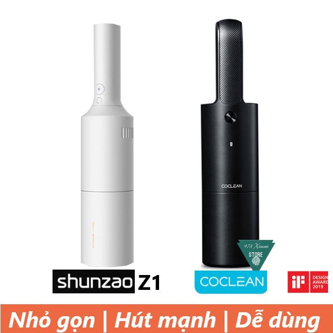 Máy hút bụi cầm tay Ôtô Xiaomi Coclean Cleanfly - Máy hút bụi Xiaomi Shunzao Z1