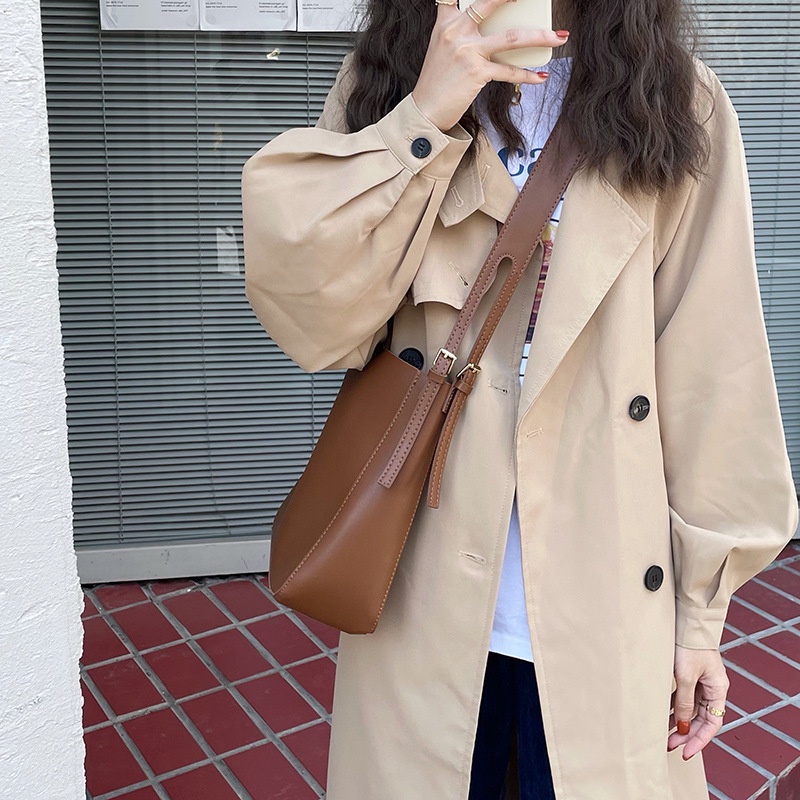 Túi xách nữ tote da trơn công sở đeo vai đi học đi làm đựng vừa A4, laptop – L24