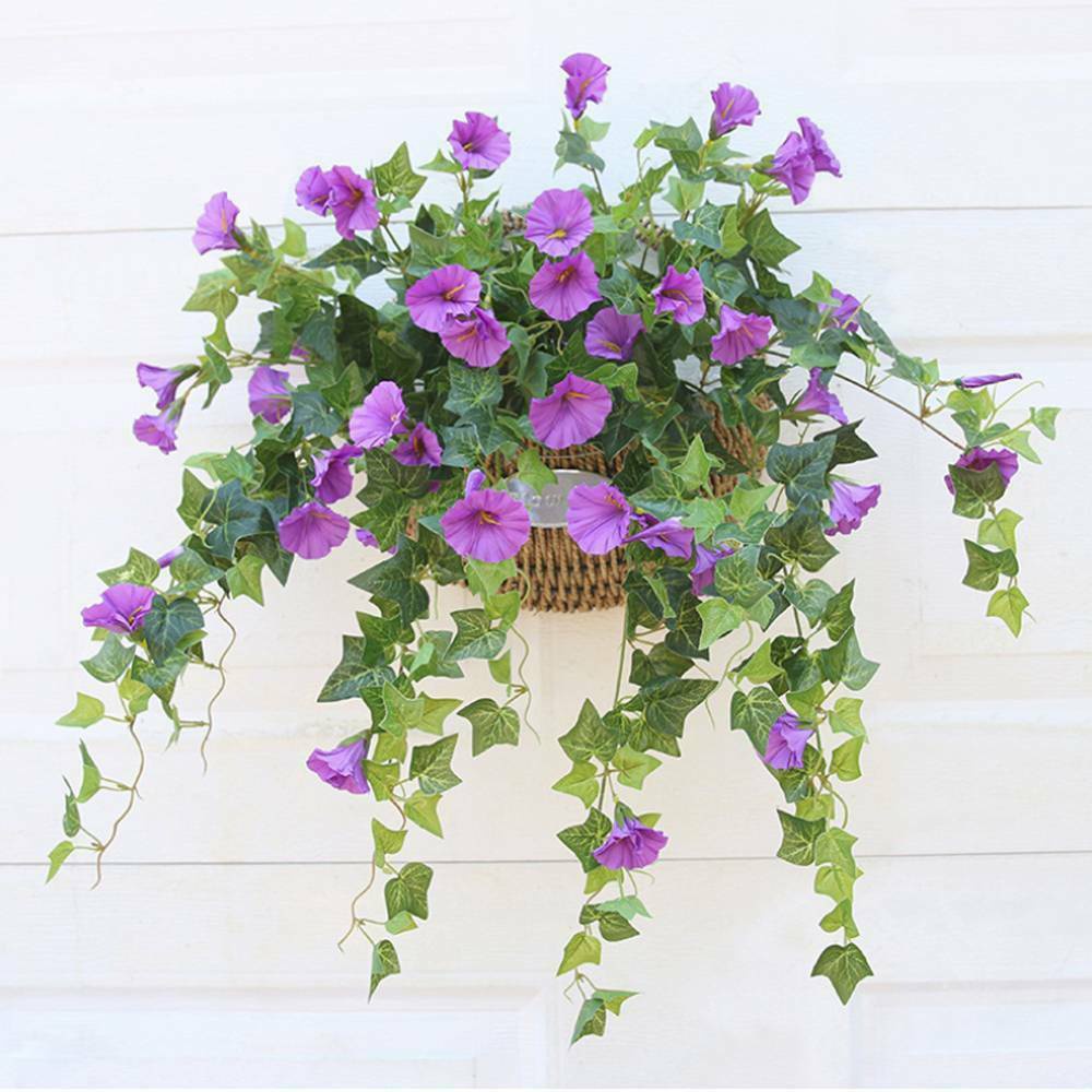 Giỏ Hoa Lan Nhân Tạo 65cm Treo Trang Trí Nhà Cửa / Tiệc Cưới