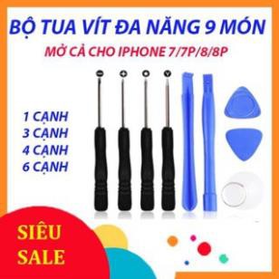 Bộ tua vít tháo lắp Iphone, dụng cụ tháo Iphone, tô vít tháo Iphone Iphone 5/5s/6s...X/XSmax giá rẻ ( 9 món)