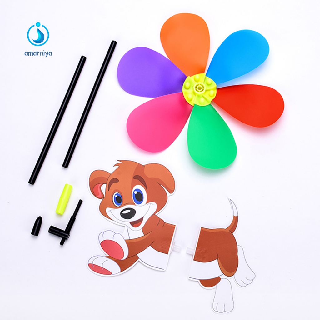 Chong Chóng Gió Đồ Chơi Hình Động Vật Cho Bé