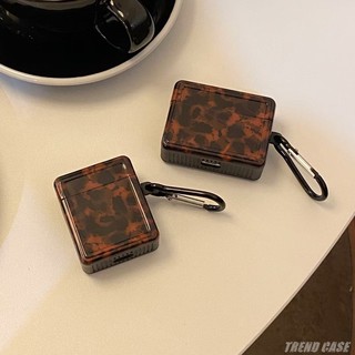 Vỏ bảo vệ hộp sạc tai nghe Airpods 1 / 2 bằng silicone in họa tiết da báo
