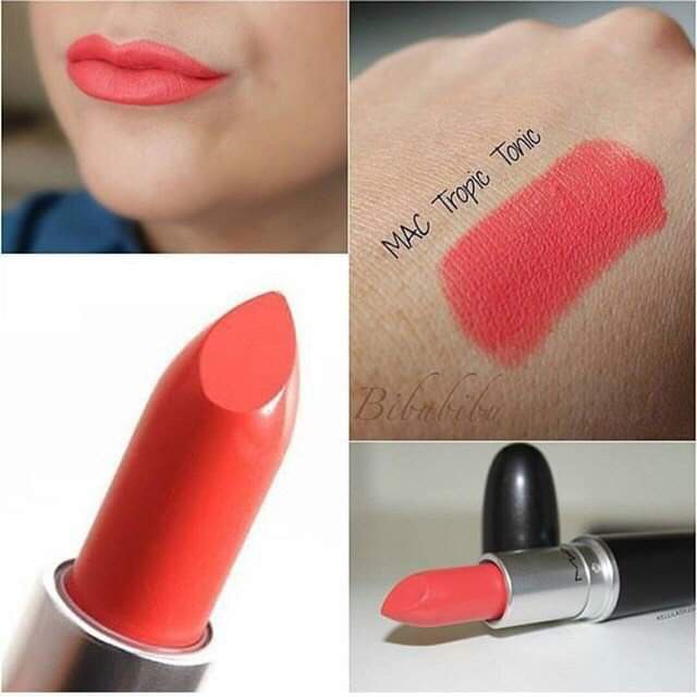 Son MAC Matte Lipstick- 628 Tropic Tonic cam đào NỘI ĐỊA Mỹ