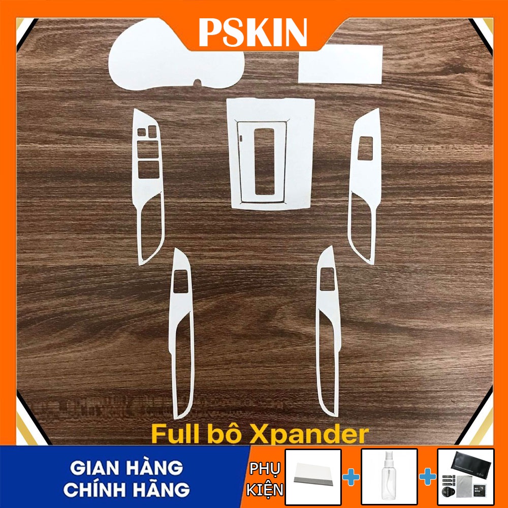 MITSUBISHI XPANDER 2018-2022: Film PPF bảo vệ MẶT BÓNG HỐP SỐ- chống xước, che mờ đi các vết xước cũ hiệu quả