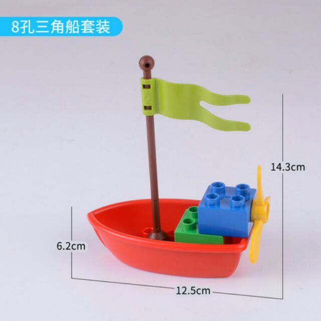 Lắp ráp con thuyền