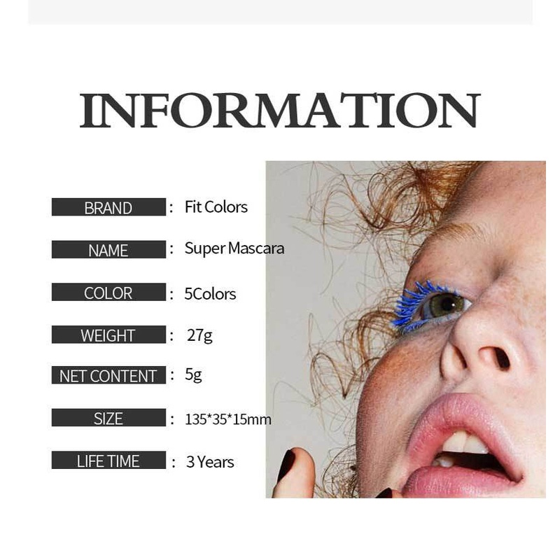 Mascara Sợi Tơ 2 Trong 1 Lâu Trôi Chống Thấm Nước Nhanh Khô Chuốt Dài Và Cong Mi