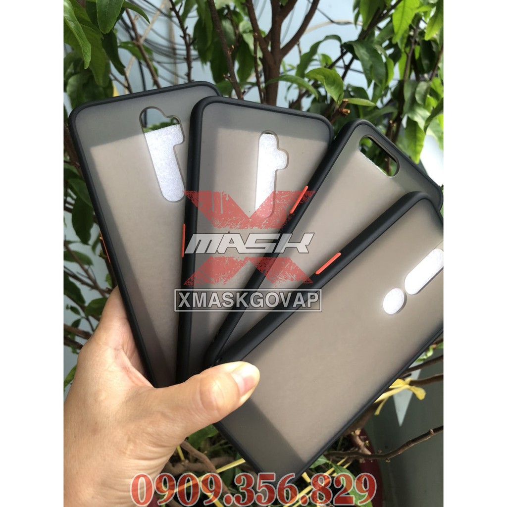 Ốp điện thoại mặt nhám chống sốc cho OPPO A5S A7 A1K Realme 5 Pro A9 2020 F11 Pro A3S A5 Realme 5 Reno 2Z 2F F9