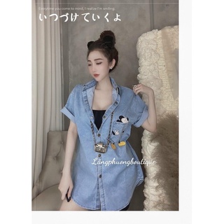 ÁO JEAN MICKEY CHUẨN ẢNH