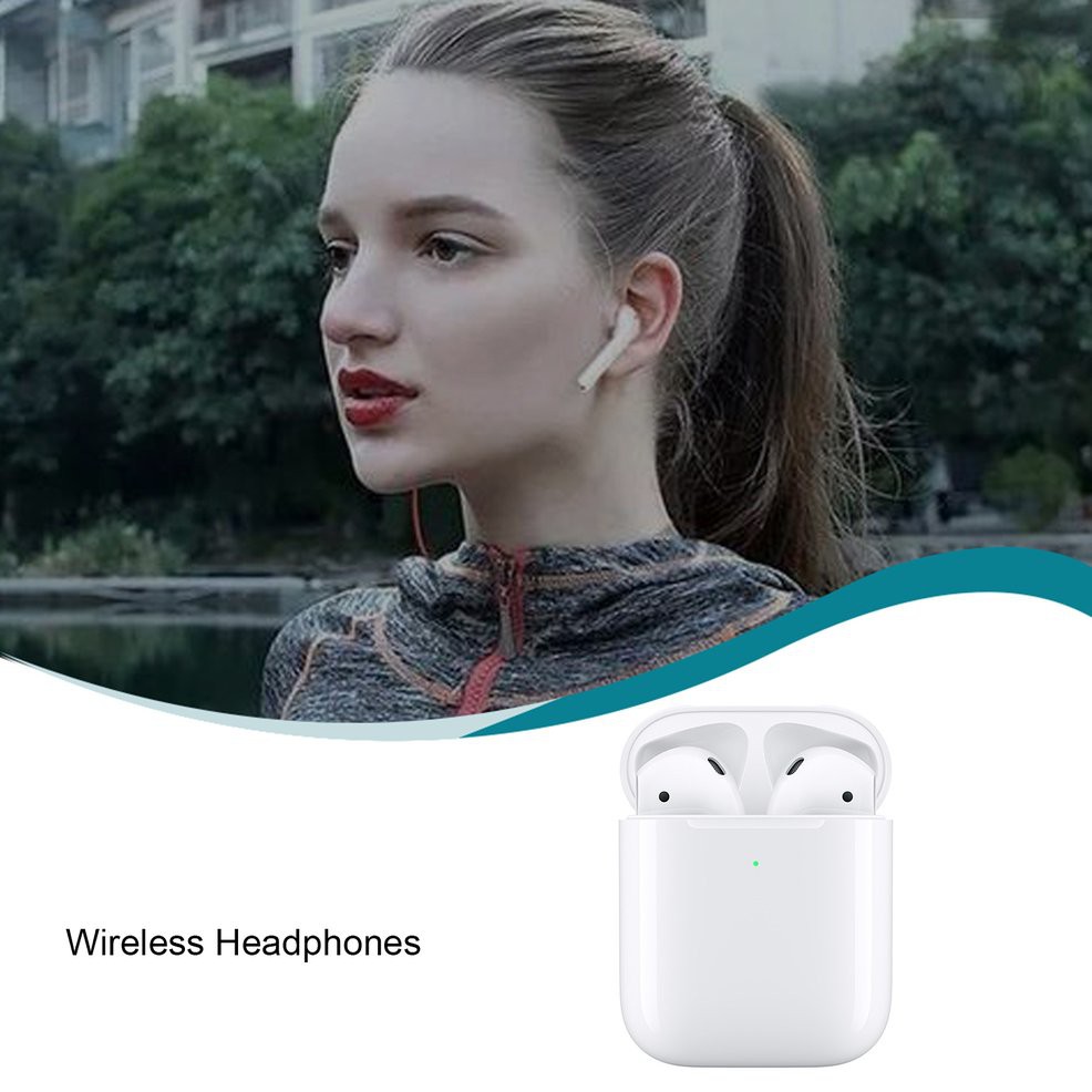 Tai Nghe Bluetooth Không Dây Phiên Bản 5.0 Kèm Hộp Sạc