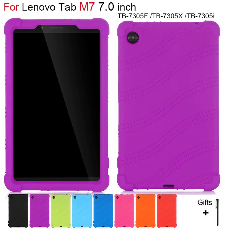 Bao da silicone chống sốc cho trẻ em Lenovo Tab M7 TB-7305F TB-7305i TB-7305X Case 7.0 inch Kids Shockproof Silicone Tablet case