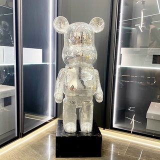 Mô Hình Gấu BearBrick trang trí đính đá-Mã 5400V-kt 80cm-tượng gấu BearBrick decor nhà của,kệ,tủ-quà tặng đẹp