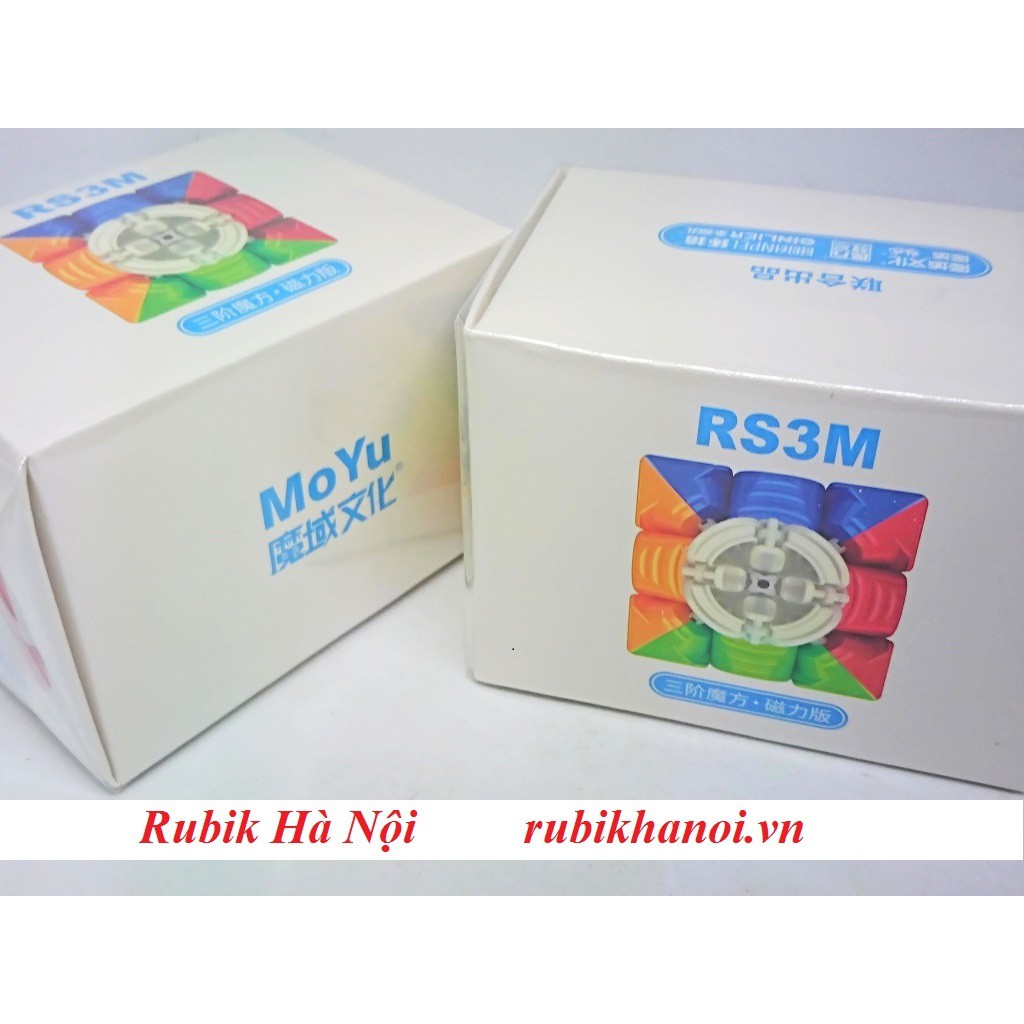 Rubik 3x3 Mofang Jiaoshi MF3RS3 M 2020 Stickerless  Nam Châm Cao Cấp