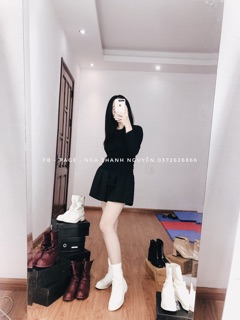 Bốt nhăn fullbox