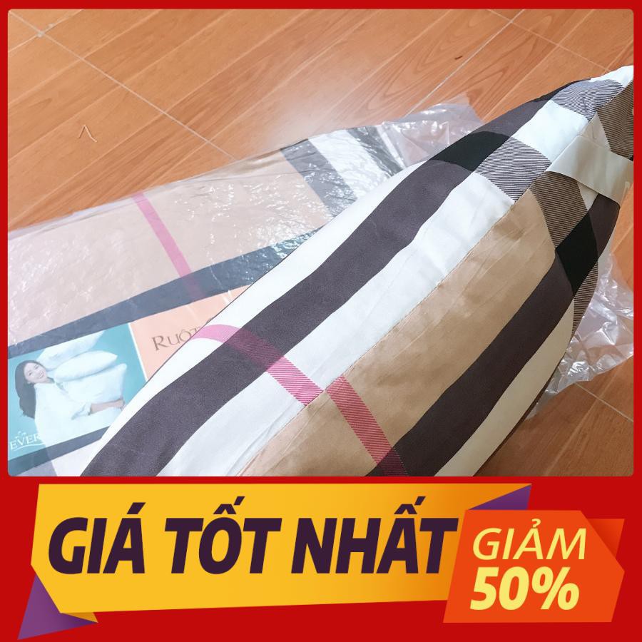 Ruột gối bông gòn cao cấp mẫu kẻ bbr.