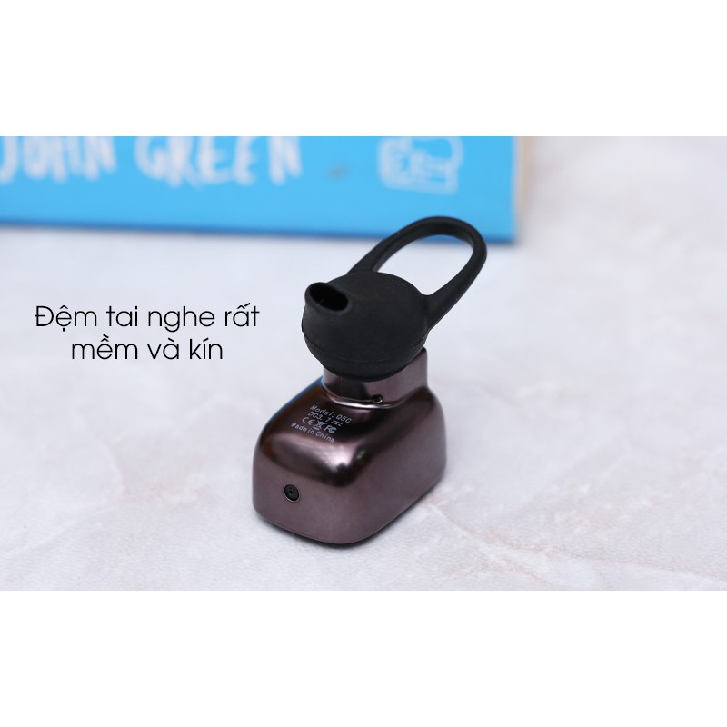 [CHÍNH HÃNG] TAI NGHE BLUETOOTH ROMAN Q5C, Kết nối lên đến 10m, Thời gian thoại 3 giờ, Thời gian nghe nhạc 2,5 giờ.