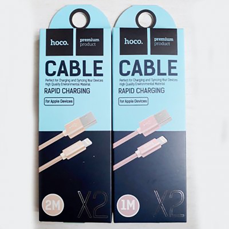 CÁP SẠC LIGHTNING HOCO X2 IOS - DÀI 2M.