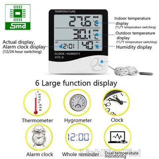 Đồng hồ đo nhiệt độ và độ ẩm HTC-2