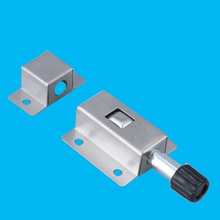 CHỐT CỬA BẤM Ở CỐT TRÒN THÉP KHÔNG GỈ - 596