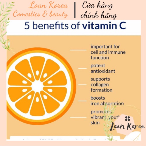 Viên uống vitamin C cao cấp của nutri D-day