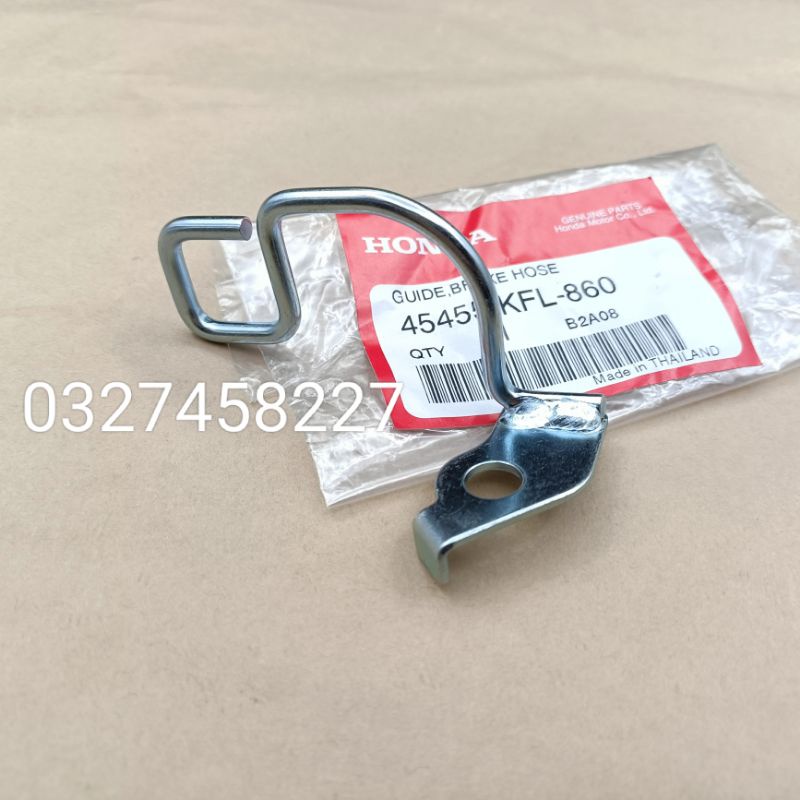 Pass khung kẹp dây dầu, chữ C xe WAVE Thái 110, FUTURE 1 zin Honda