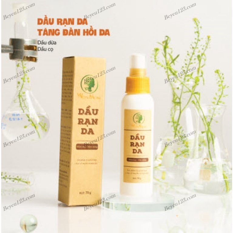 Dầu chống rạn da Wonmom 70gr - cho mẹ bầu (Việt Nam) (Sử dụng bầu từ tháng thứ 2 trở đi)