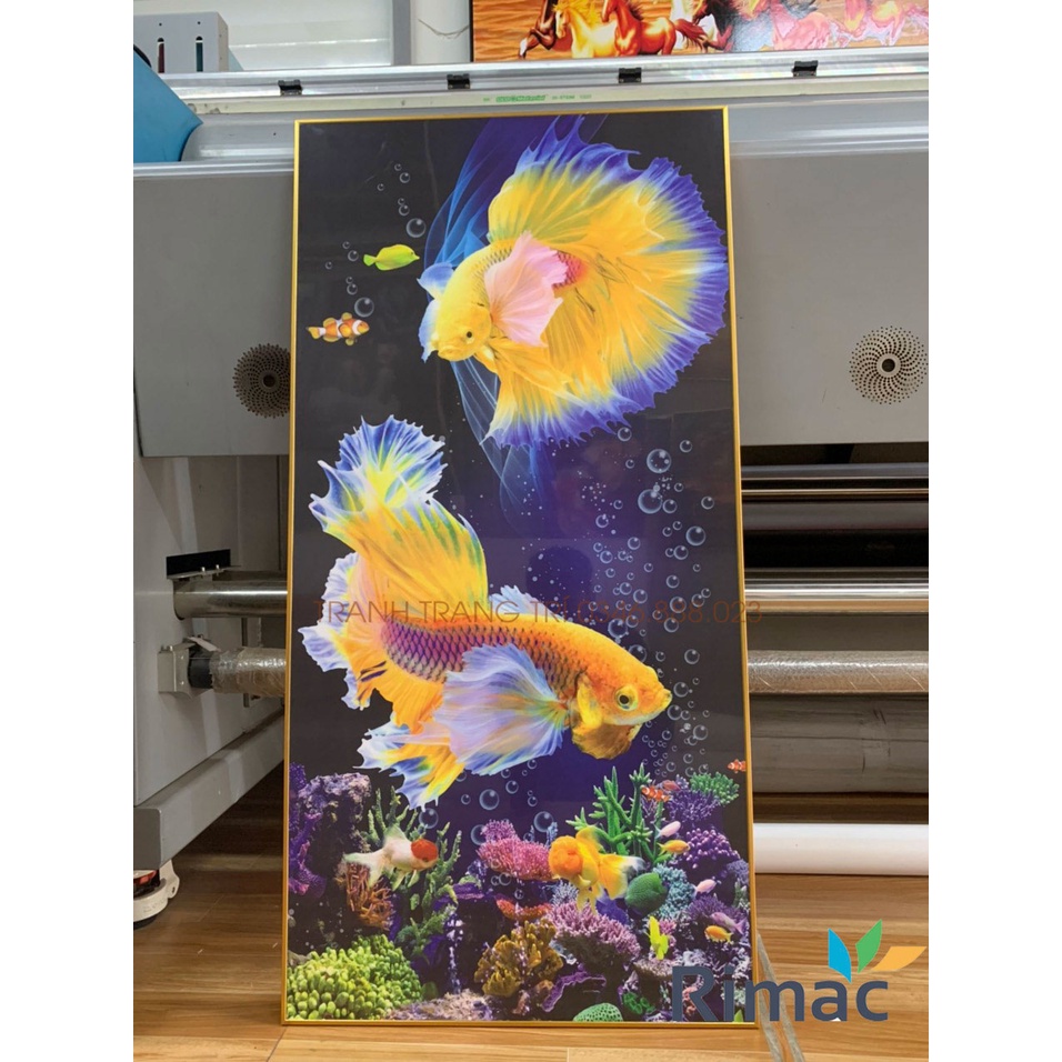 Tranh tráng gương treo tường hành lang, cầu thang giá tại xưởng SIZE 40x80