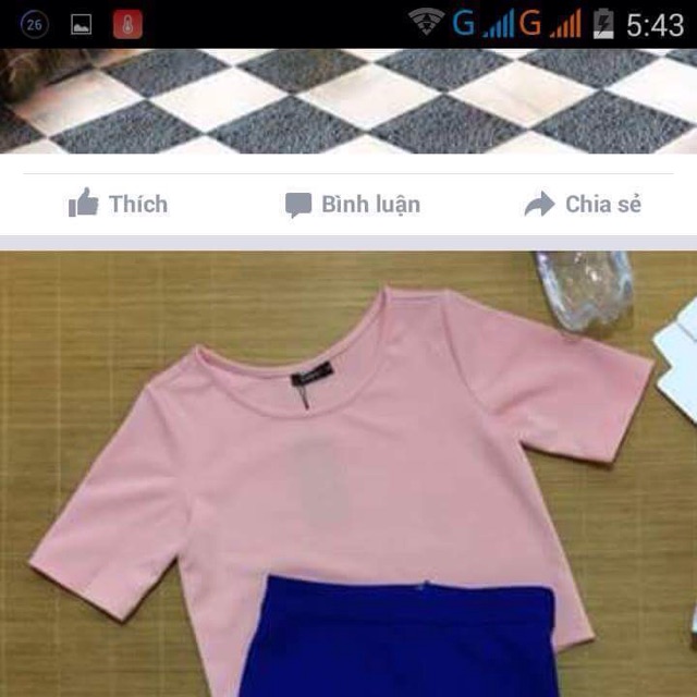 Set chân váy coban áo crop( thanh lí)