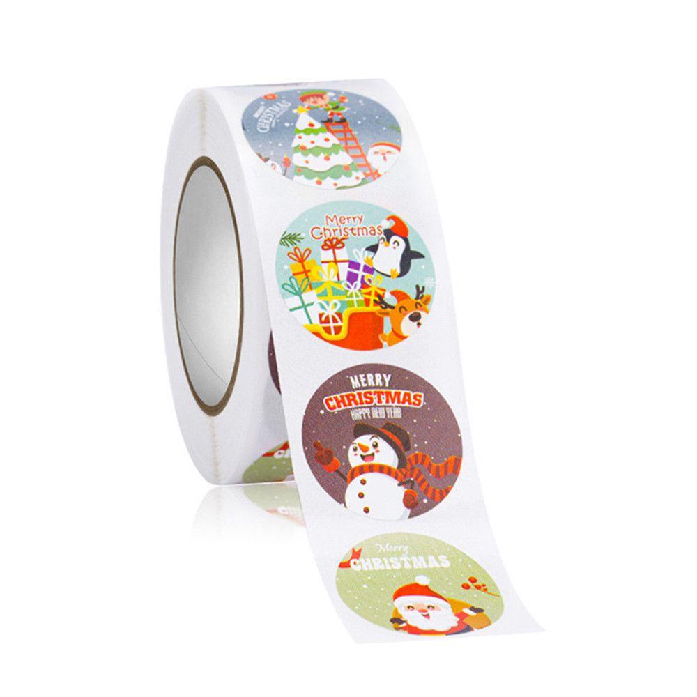 Set 500 Sticker Giấy Ghi Chú Trang Trí Giáng Sinh