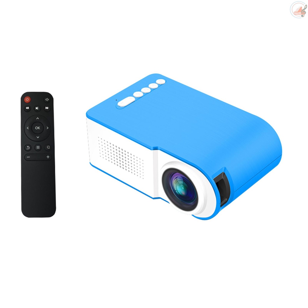 Máy Chiếu Đa Phương Tiện Abecy Yg210 1080p Hỗ Trợ 600 Độ + Bộ Phụ Kiện Đi Kèm