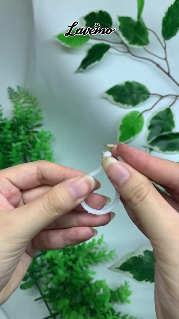 Móc Treo Rèm Vải Rèm Ri Đô LAVEMO Móc Khoen Nhựa Treo Màn Cửa Tròn Có Thể Tháo Rời MT06 | BigBuy360 - bigbuy360.vn