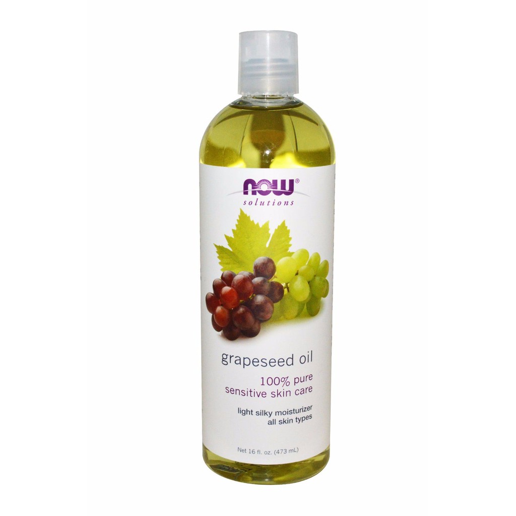 DẦU HẠT NHO NOW SOLUTIONS GRAPESEED OIL