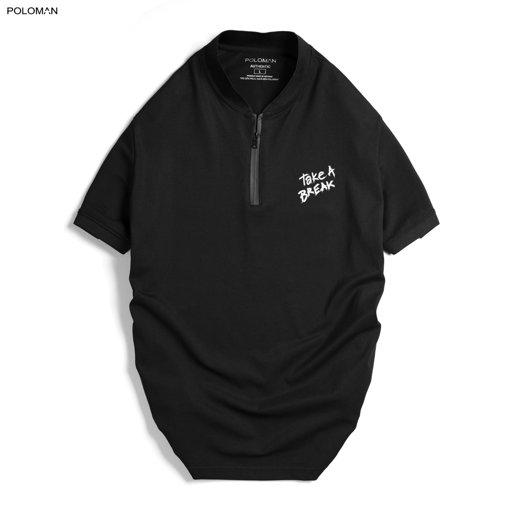 Áo Polo nam cổ bẻ PLUM vải cá sấu Cotton xuất xịn,chuẩn form,trẻ trung-năng động- POLOMAN | BigBuy360 - bigbuy360.vn