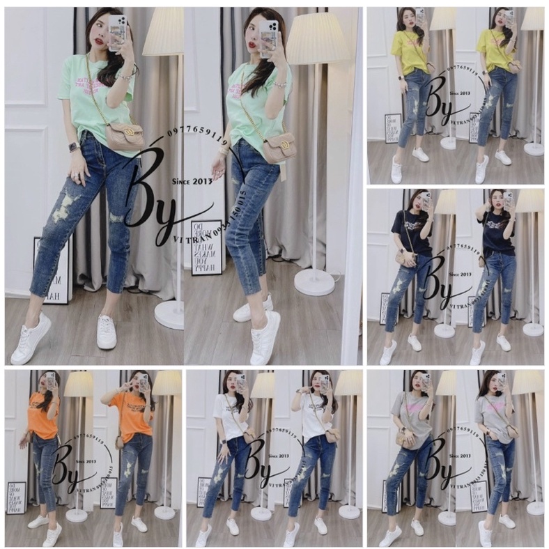 Áo Thun Giấy Cổ Tròn