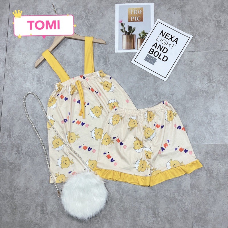 Bộ ngủ nữ hai dây trẻ trung - TOMI BOUTIQUE | BigBuy360 - bigbuy360.vn