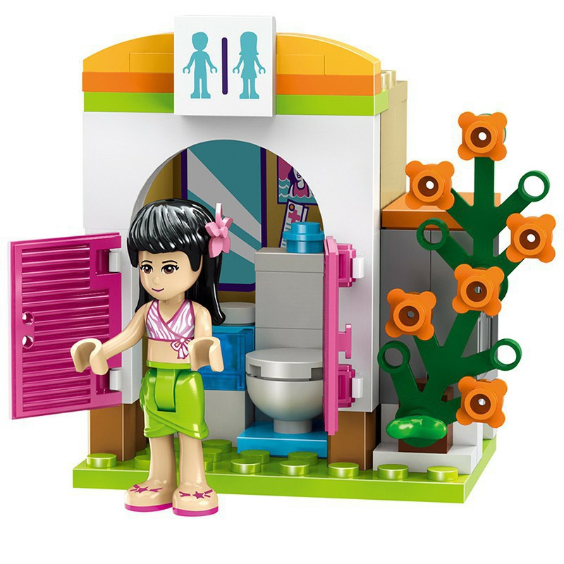 Bộ Lego Con Gái Xếp Hình Friends Biệt Thự Của Andrea & Martina 76008  Lego Cầu Trượt Mùa Hè