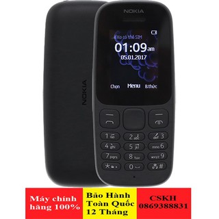 Điện thoại Nokia 105 Single Sim