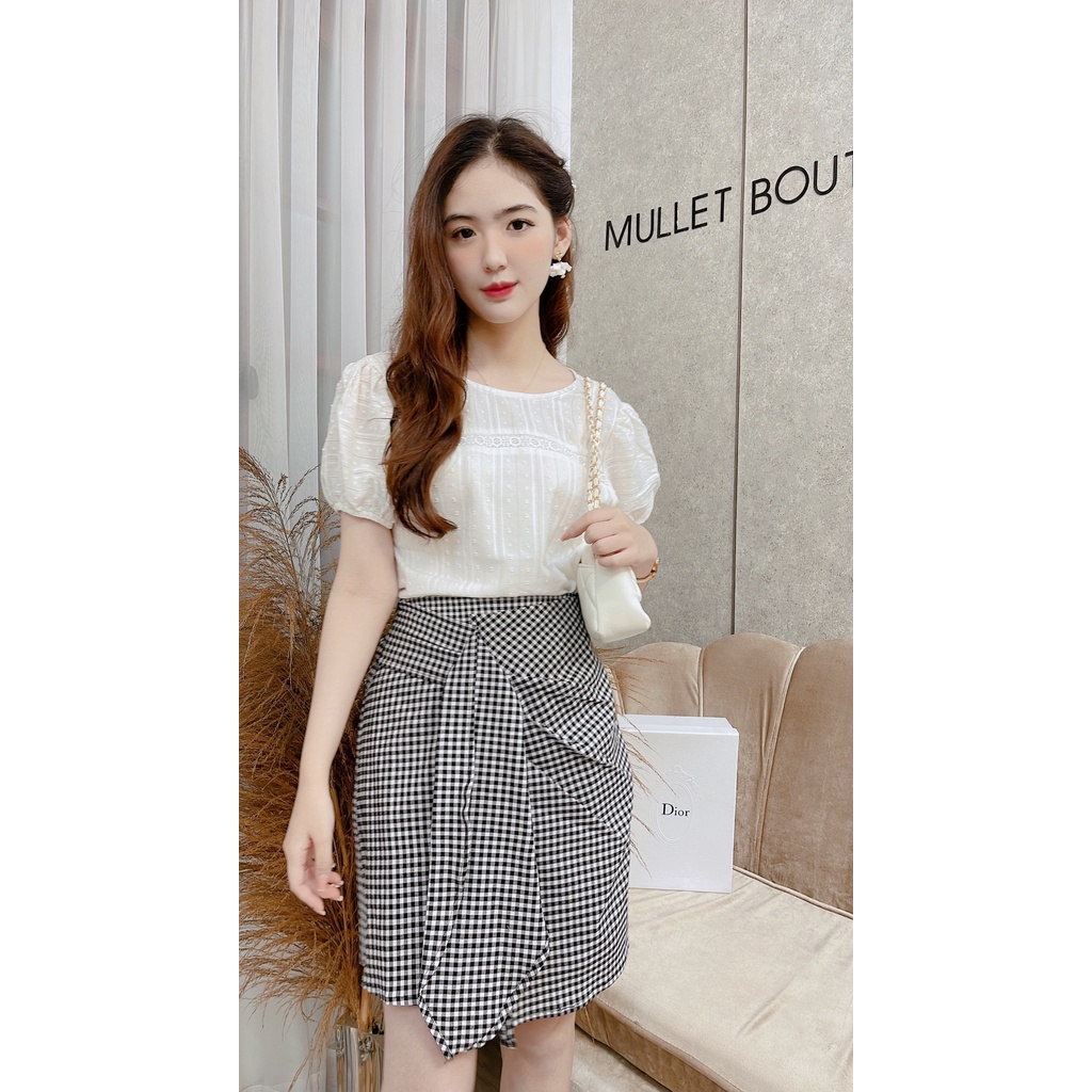 Set tách rời sơ mi thời trang nữ trẻ trung năng động