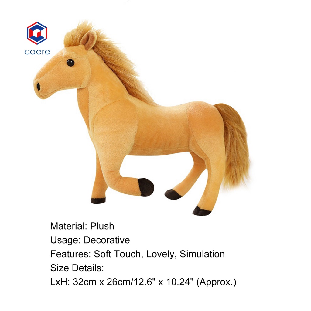 Cae| Đồ chơi nhồi bông Hình Con Ngựa Đáng Yêu Cho Bé